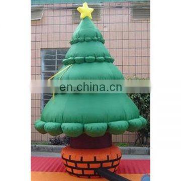 high quality snowing inflatable christmas tree for sale