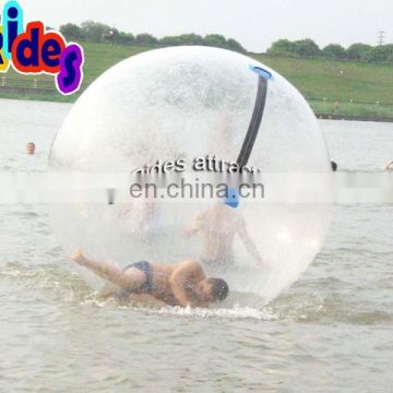 2m PVC floating rolling ball for playing on lake and beach