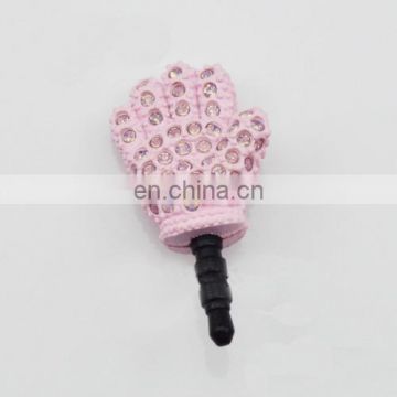 Funny decorated wholesale cell phone anti dust plug MCD-0063