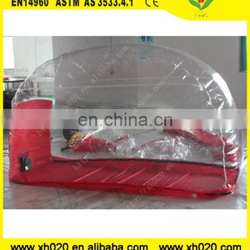 Hot sale fashion design outdoor tent inflatable motorcyle capsule