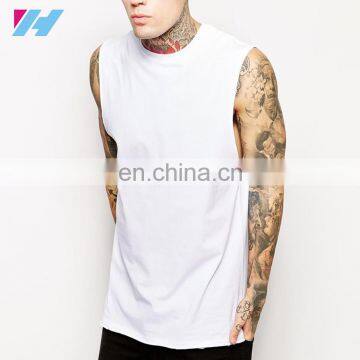 Trade Assurance Yihao Men's T-Shirt Tank Top In Gym Muscle Singlet low Price tank top Mens plain sleeveless muscle tee shirt