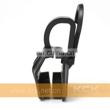 Black Plastic Hook Clip with Sponge for Sheep skin gloves,No Trace