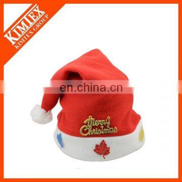 New Hot Sale Felt Santa Christmas Decoration Hat