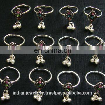 Toe Rings, Silver Plated Toe Rings, Zinc Alloy Toering Export Supply photo-2