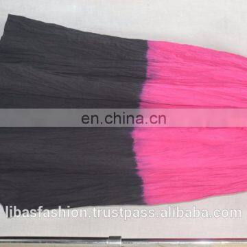 dual colour skirt