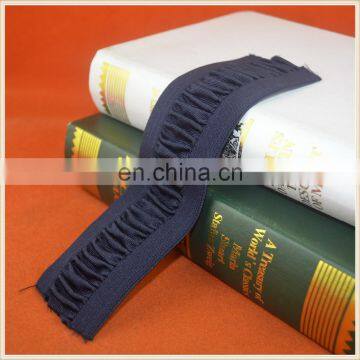 Wholesale new ribbing/beautiful waist trim with folding