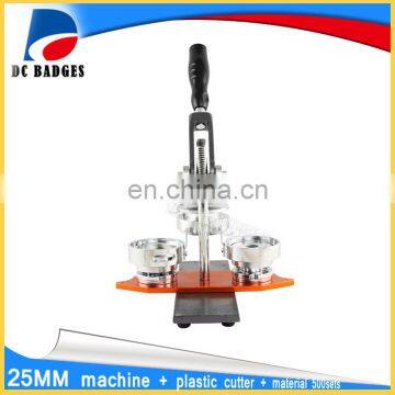 New 25 mm Rotating Button Badge Machine Combination + 500 Sets of Badge Material + Adjust Circle Cutter photo-5