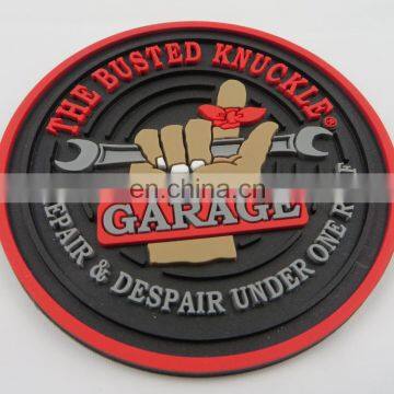 Custom Design Heat-resistant Pvc Coaster for Beverage Coffee photo-3