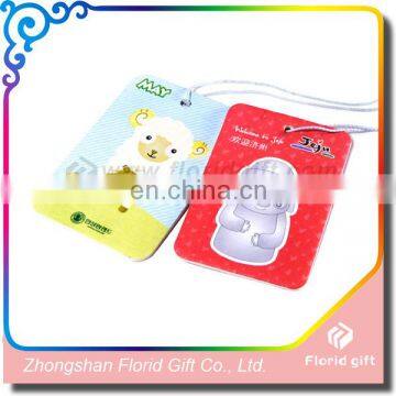 Advertising Promotional Logo Printed Paper Car Air Freshener photo-3