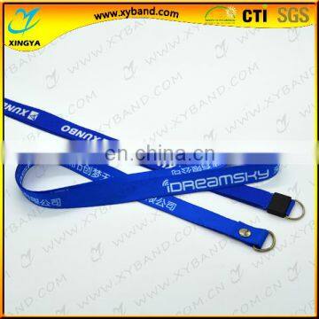 Polyester material fashion key lanyard