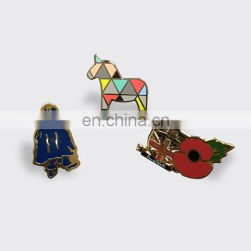 Metal lapel pins custom enamel