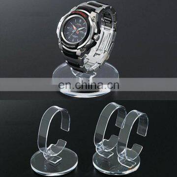 China supplier high clear single acrylic watch holder stand