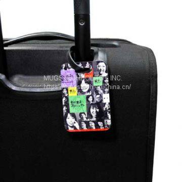 Sublimation Hardboard Bag Tag Photo Luggage Tag