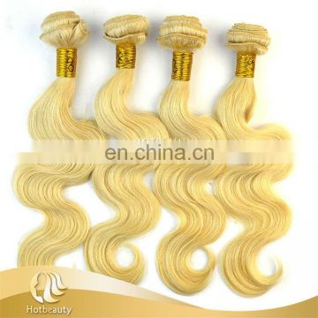 Top Sell 12''-26'' Natural Color Indian Blonde Remy Wavy Hair