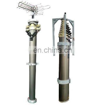 10m Truck Mounted Manual Rotation Anodized Aluminium Mast for Communication Antenna With Alarm System photo-2