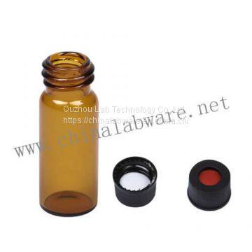 10-425 wide opening amber sampler vials