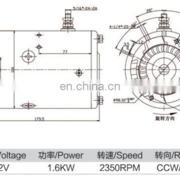 12V 1.5KW DC Electric Motor in Bicycle photo-6