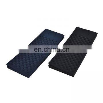 Black polyester pet bed cat scratching play mat