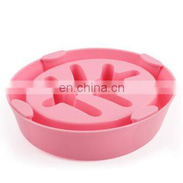 Manufacturer Sells Anti-choking Bowls Plastic Pet Bowls Dogs Drink Bowls photo-3