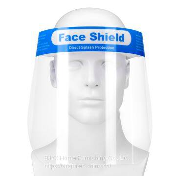 Double-sided Anti Fog Face Shield Transparent Safety Face Shield Visors Protective Face Cover