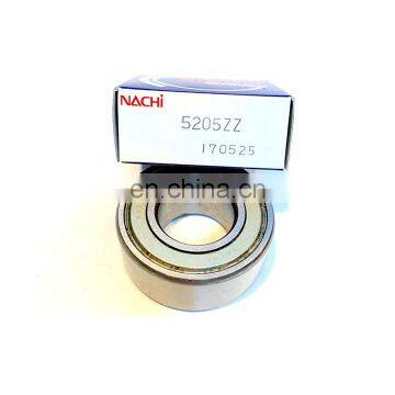 wholesale price 5205 3205A 3205 2RS 2Z nylon retainer angular contact ball bearing nsk bearings size 25x52x20.6