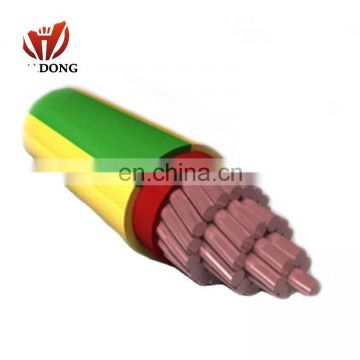 Factory direct price THHN 90 600V Single copper conductor PVC insulation Nylon jacket 10awg electrical cable