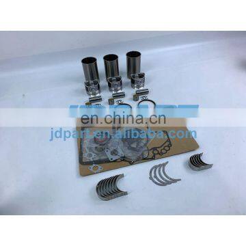 K3H Repair Spare Part With Engine Bearings Cylinder Liner Piston Rings Full Gasket Kit For Mitsubishi