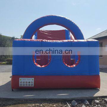 Inflatable Obstacle Course Water Slide For Kids Outdoor Bounce House Bouncy Obstacle Slide With Pool photo-4