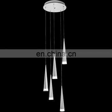 Max 5W Pendant Light Modern Chrome Chandeliers Ceiling Lighting Fixture for LED Metal Living Room/Bedroom/Dining Room/Kitchen