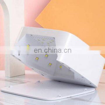 Factory Supply Wireless Dual Light UV LED Nail Dryer Portable LED Nail Lamp Cordless photo-3