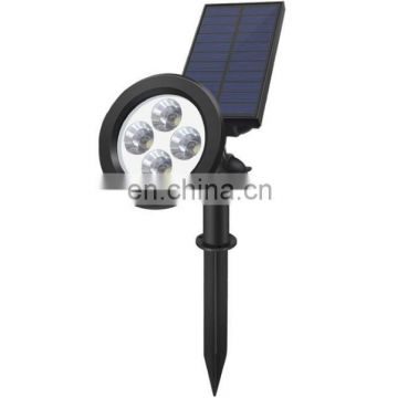 Light-operated 4 LED Backyard Garden Lighting LED Solar Lights Outdoor