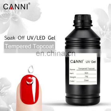 823# CANNI 1KG Super shiny High glossy no clean Tempered Topcoat gel polish