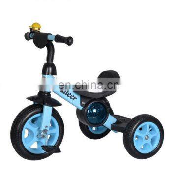 Multi-function Cheap Baby Pedal Tricycle / EVA Wheel Kids Tricycle With Light photo-2
