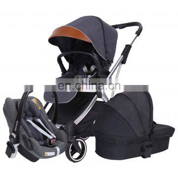 Online Multifunction Stroller Baby 3 in 1 with Car Seat for Hot Mom