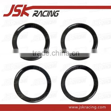 CARBON FIBER AIR CON SURROUND VENTS TRIM (4PCS) FOR NISSAN R35 GTR (JSK220912)