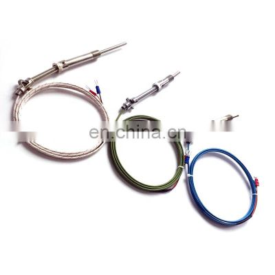 Fine J K E Type Wire Exposed Junction Thermocouple