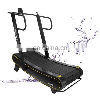 low price for strong body running machine Curved treadmill & air runner  with resistance bar treadmill for gym and home use