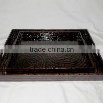 Mother of Pearl Serving Trays photo-3