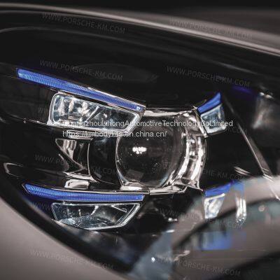 Fit for 2014-2017 Macan 95B.1 Upgrade 2018-up 95B.2 Style High Configuration LED Headlight Headlamp Replacement 95B photo-4