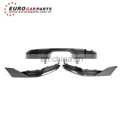 Automobiles Body Parts For M3 M4 G80 G82 Mp Style Carbon Fiber Rear Diffuser Front Lip Corner And Vents