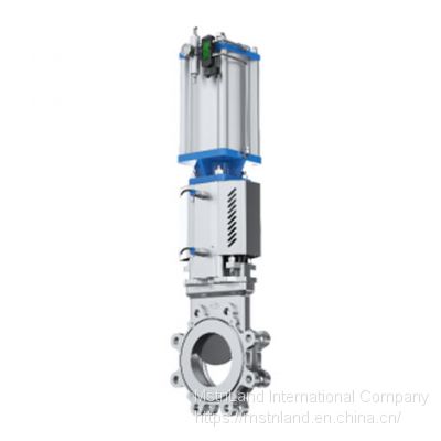 Mstnland PNEUMATIC STAINLESS STEEL KNIFE GATE VALVE