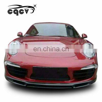 cool CF material bumper body kit for Porsche 911 carrera 991 auto tuning parts