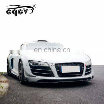 Hight quality  CQCV style body kit suitable for Audi R8 carbon fiber front lip  rear lip side skirts spoiler with accessories