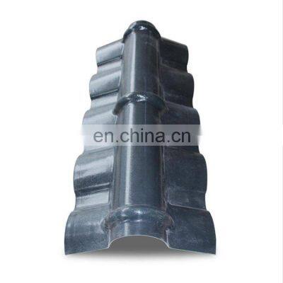 Synthetic Resin PVC APVC UPVC Plastic Roof Roofing Sheet Heat Insultation Spanish Drip Tiles PVC Corrugated Colonial photo-3