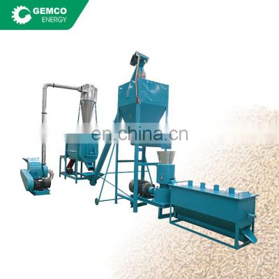 Customizable Szlh250 1-2t/h Poultry Feed Mill Pelletizer Machine For Animal Feeds