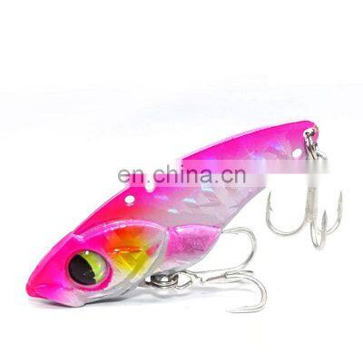 New 5g 7g 10g 14g Rattlesnake VIB Metal Lure With 3D Painting and Treble Hook photo-3