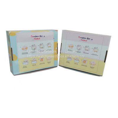 Double-sided Color Printing Packing Box Corrugated Aircraft Box Extra Hard Flower Tea Gift Box Folding Box photo-2