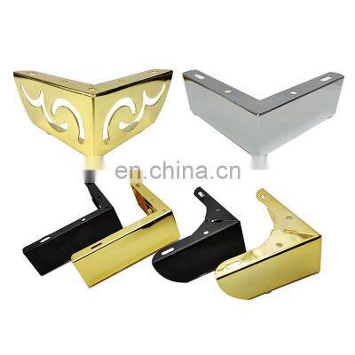 Sofa Legs Iron Decoration Modern Office Hardware Living Room Furniture Kitchen Gold Steel Cabinet Feet Chrome Metal