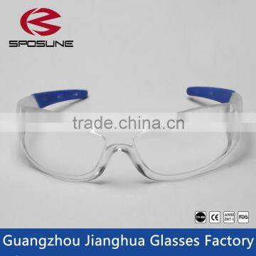 High impact protective onion safety glasses with ce certification made by professional safety goggle eyewear manufacturers