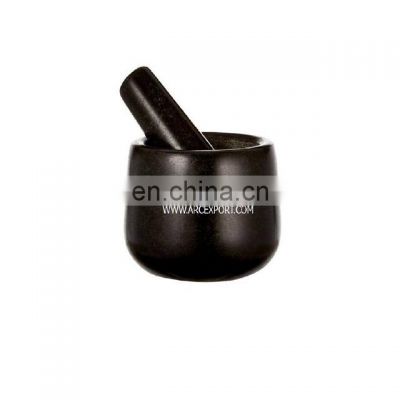 black mortar & pestle